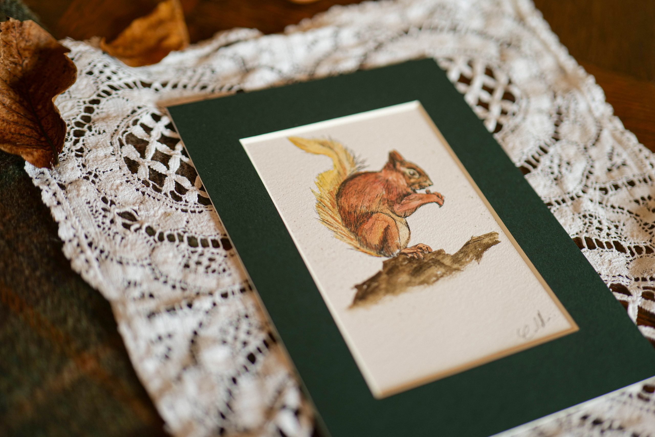 Écureuil - collection "Animaux d'automne" – Image 2